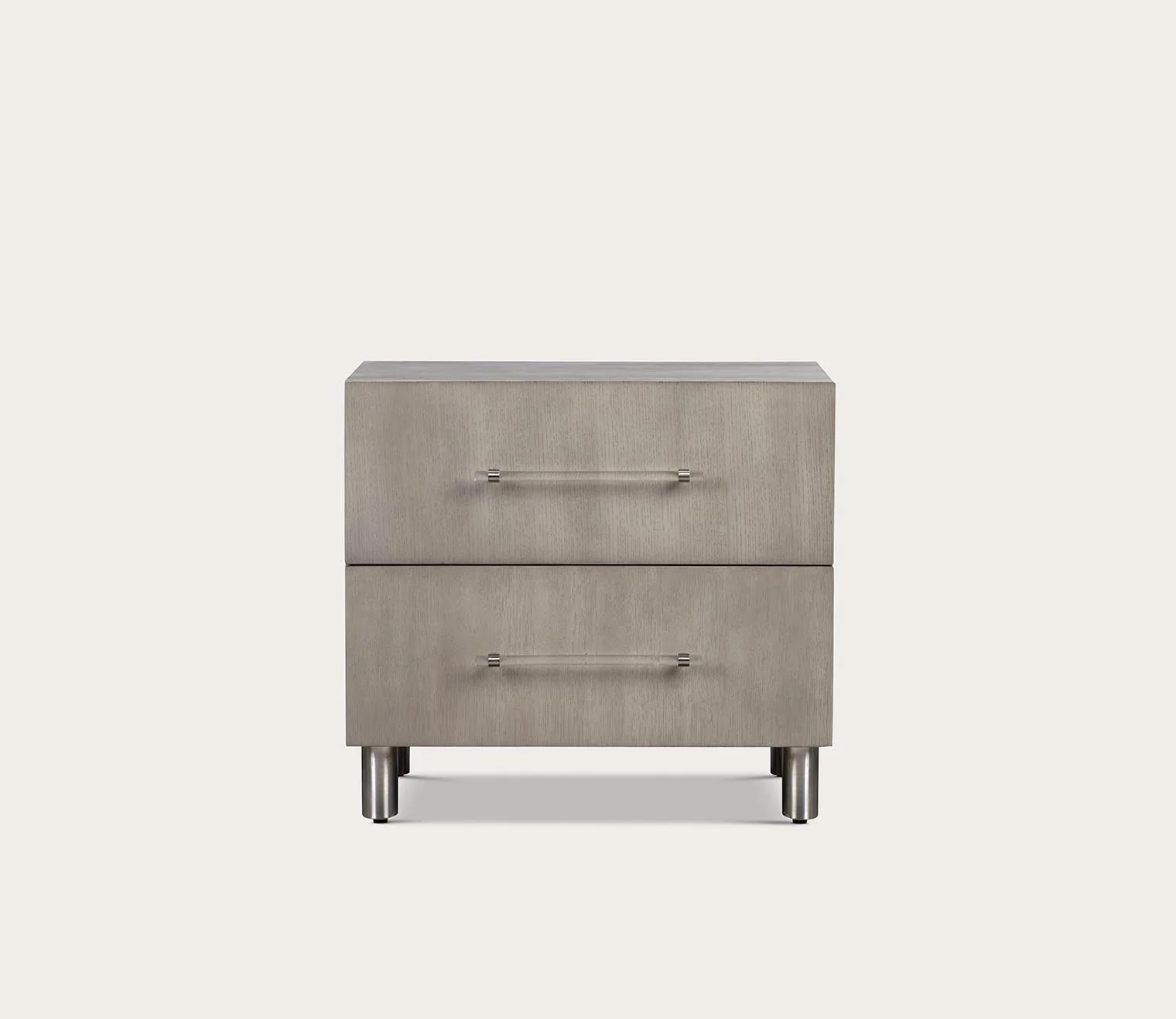 Modus Furniture Argento Oak 2-Drawer Nightstand - Image 11