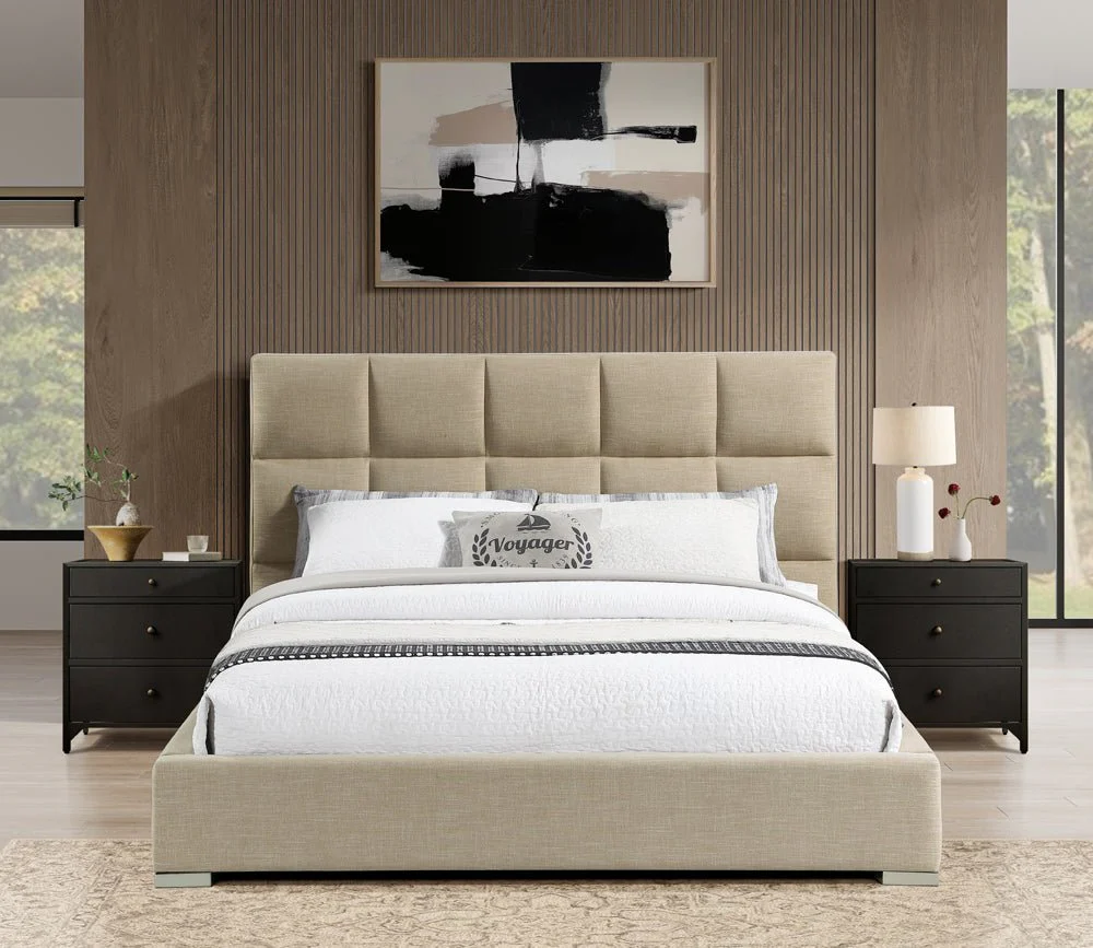 City Mattress Luca Upholstered Bed - Image 3