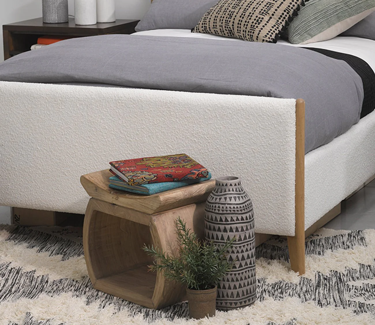 Uttermost Connor Elm Accent Stool - Image 5