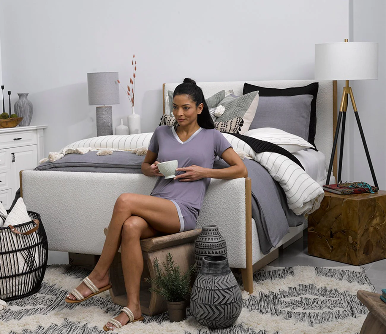 Uttermost Connor Elm Accent Stool - Image 6