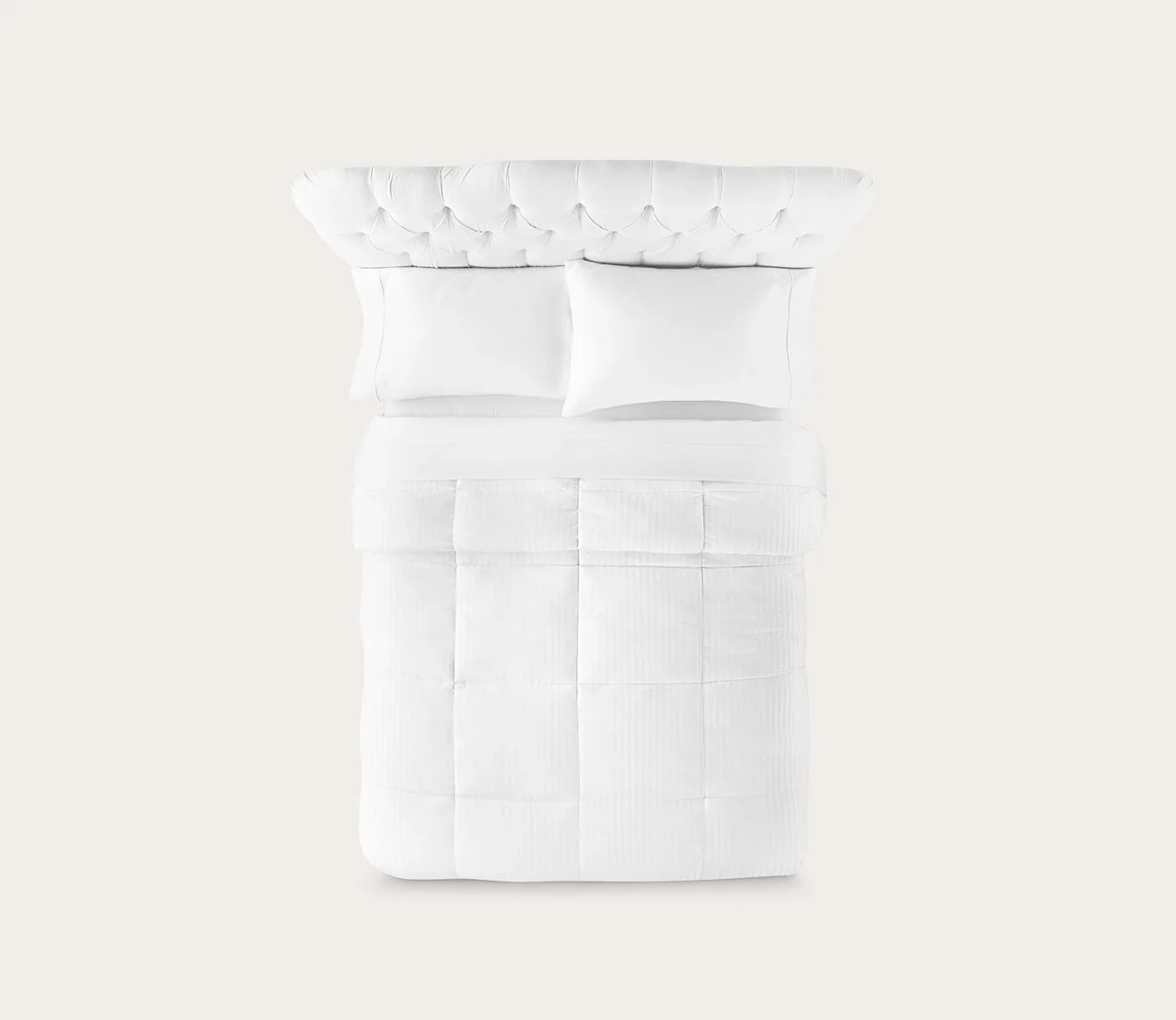 Eddie Bauer Cotton Damask Luxury Down Alternative Comforter - Image 3