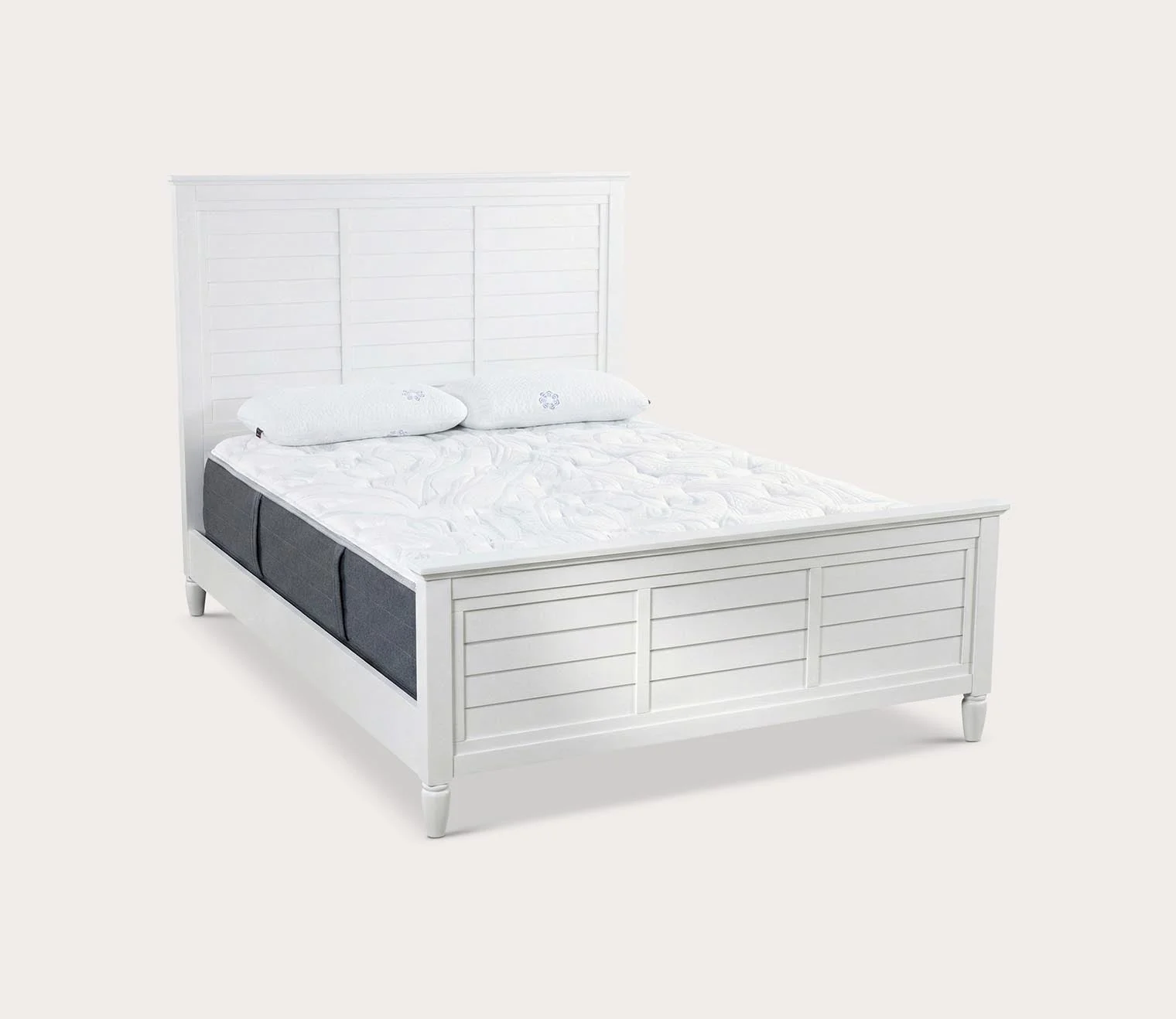 CM Home Delnoir Louvered Panel Bed - Image 3