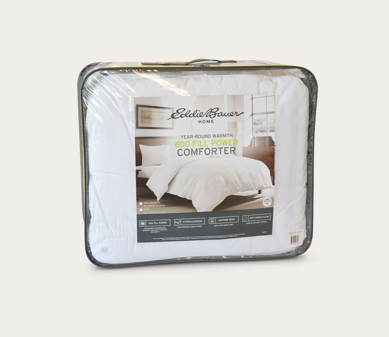 Eddie Bauer White Down Comforter - Image 3