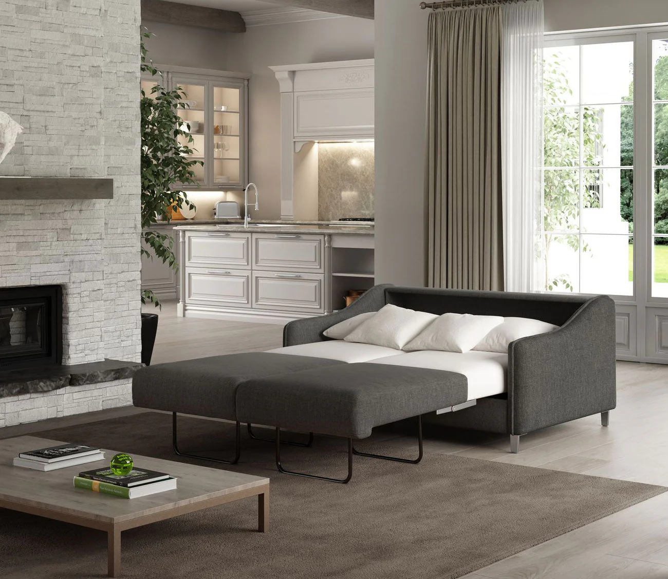 Luonto Ethos Full XL Sleeper Loveseat - Image 4