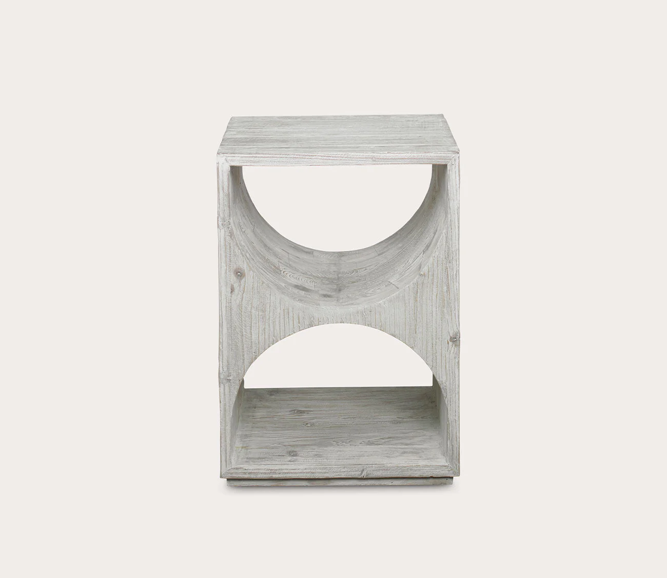 Uttermost Hans White Side Table - Image 6