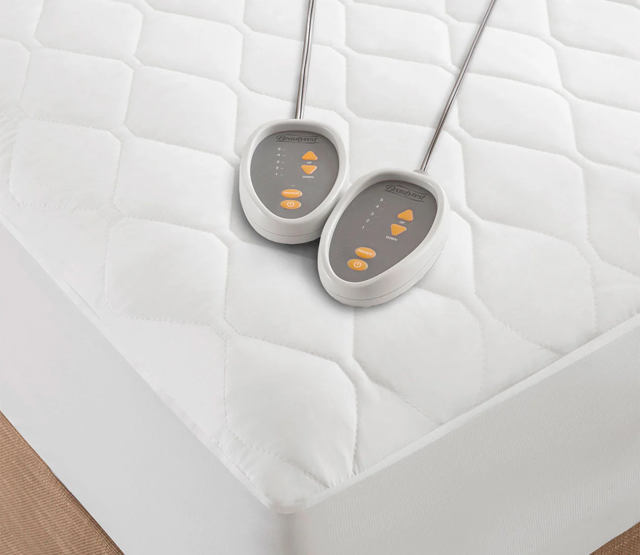 Beautyrest Heated Microfiber Mattress Pad with 3M Scotchgard - Image 3