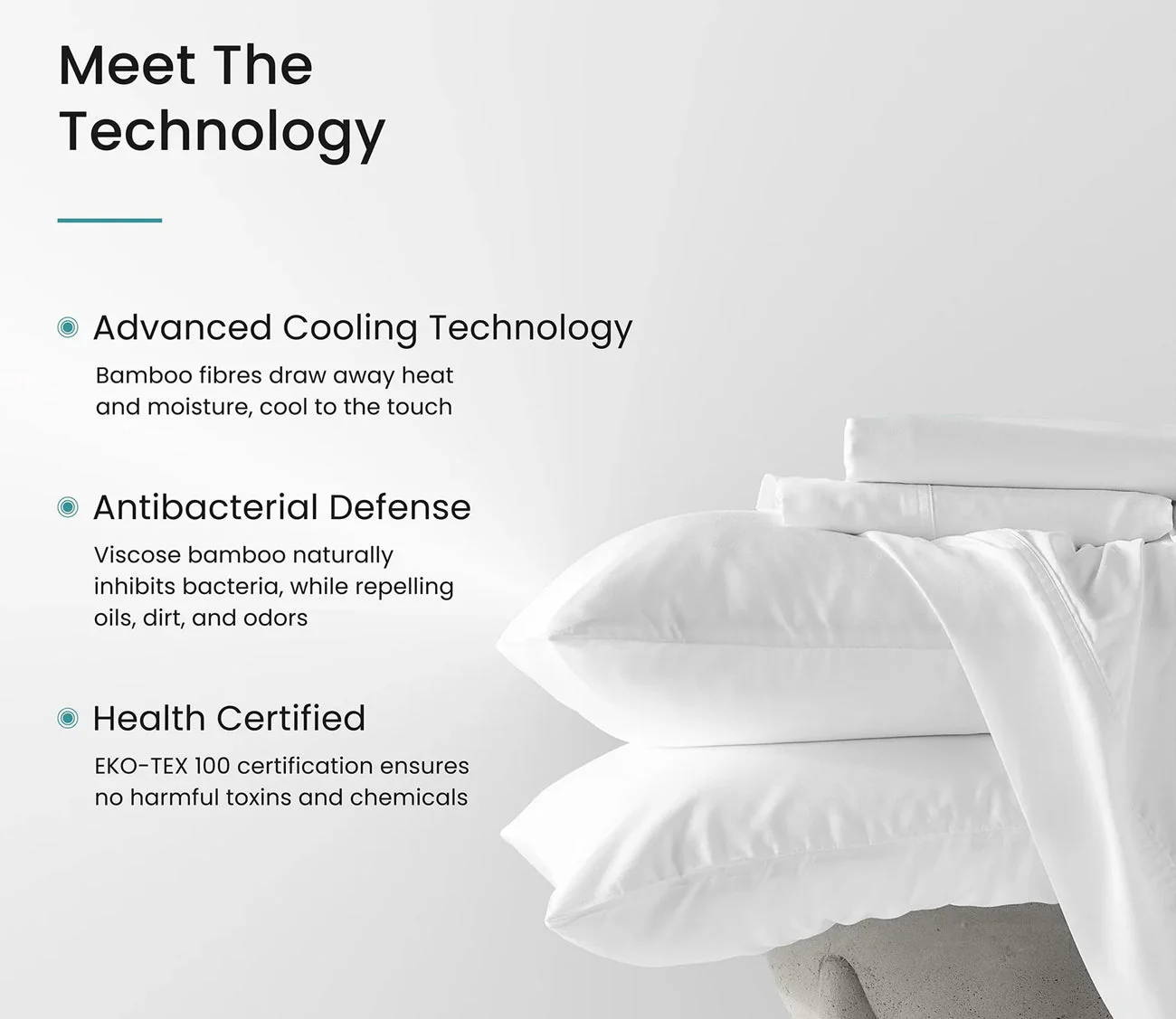 Hush Iced Cooling Sheet Set - Image 3