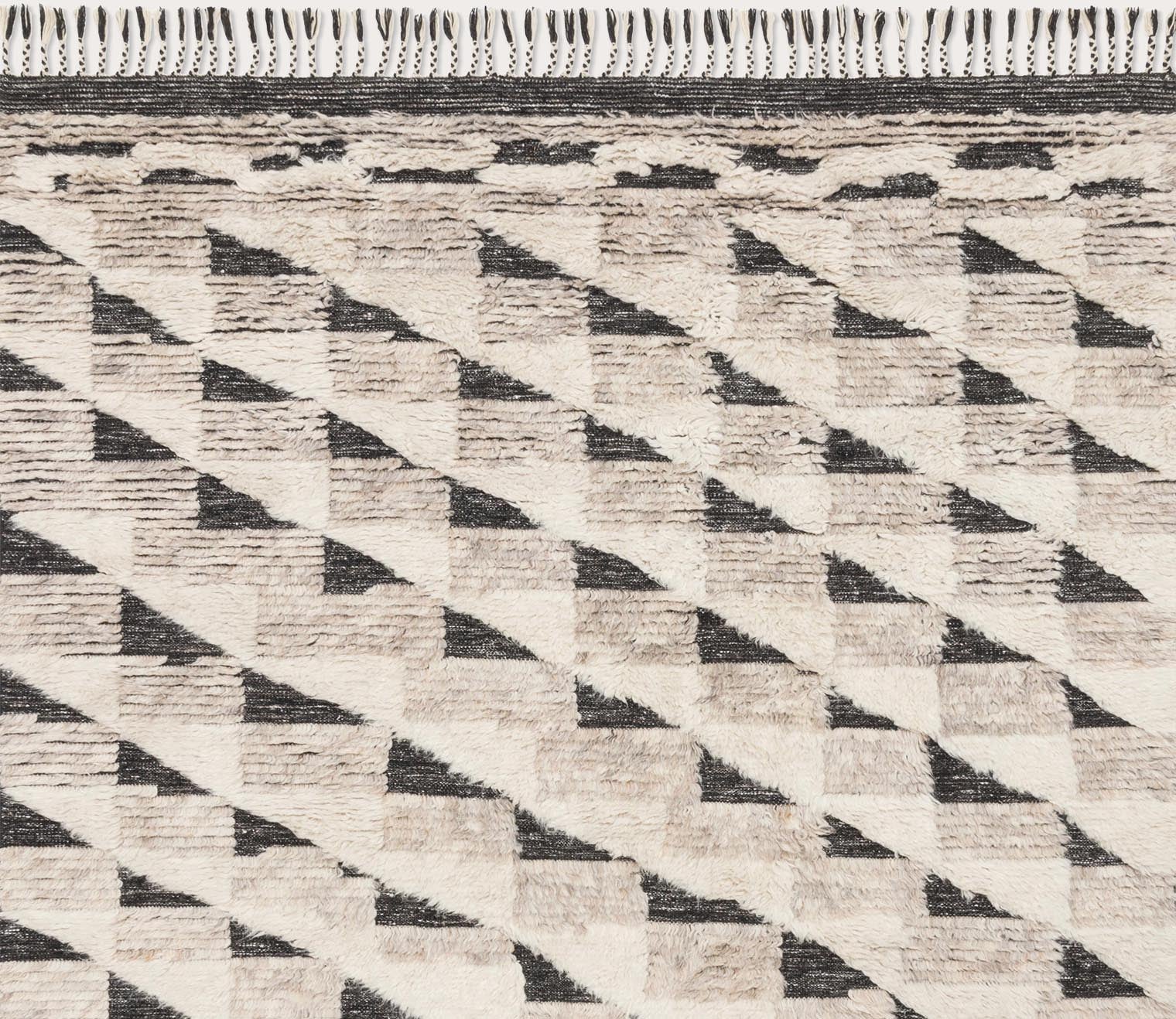 Loloi Khalid Natural Black Area Rug - Image 4