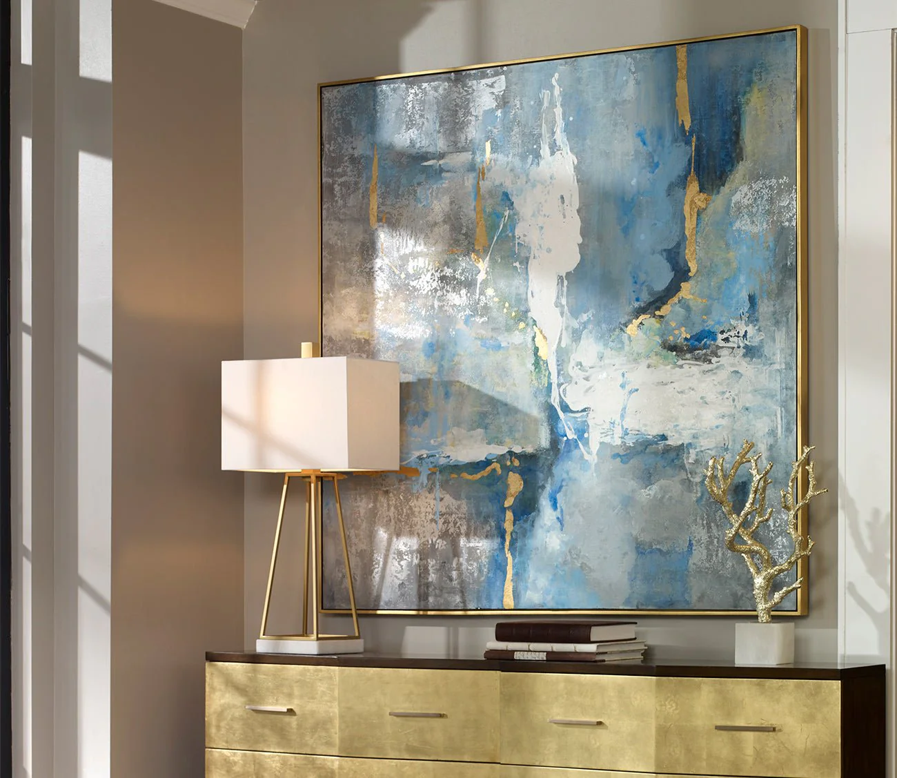 Uttermost Meditation Hand Painted Canvas - Image 4