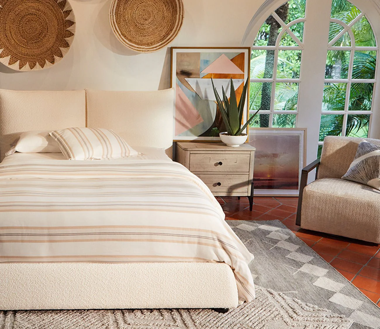 Villa by Classic Home Oasis Gray Multi Hand Woven Area Rug - Image 6