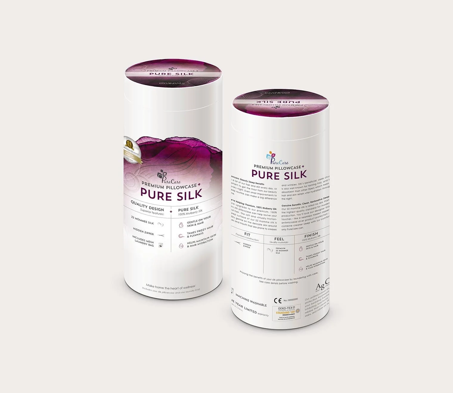 PureCare Pure Mulberry Silk Pillowcase - Image 21