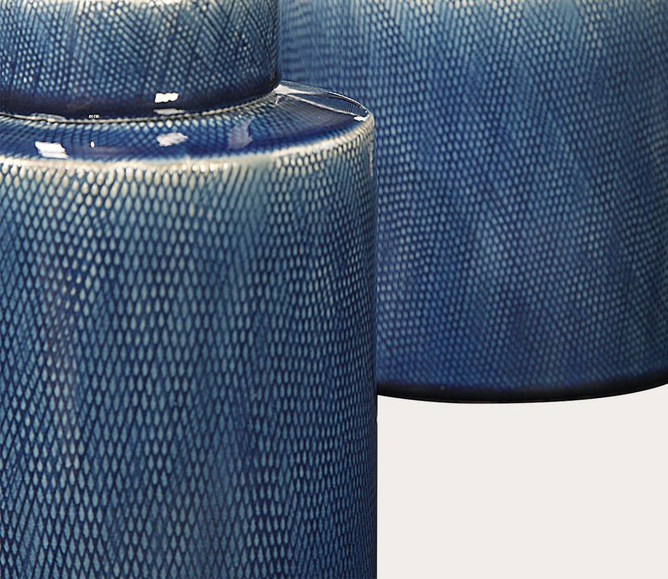 Uttermost Saniya Blue Containers Set of 2 - Image 5