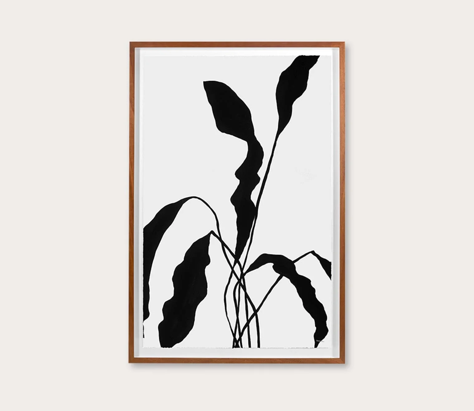 Grand Image Silhouetted Flower 2 Digital Print - Image 6