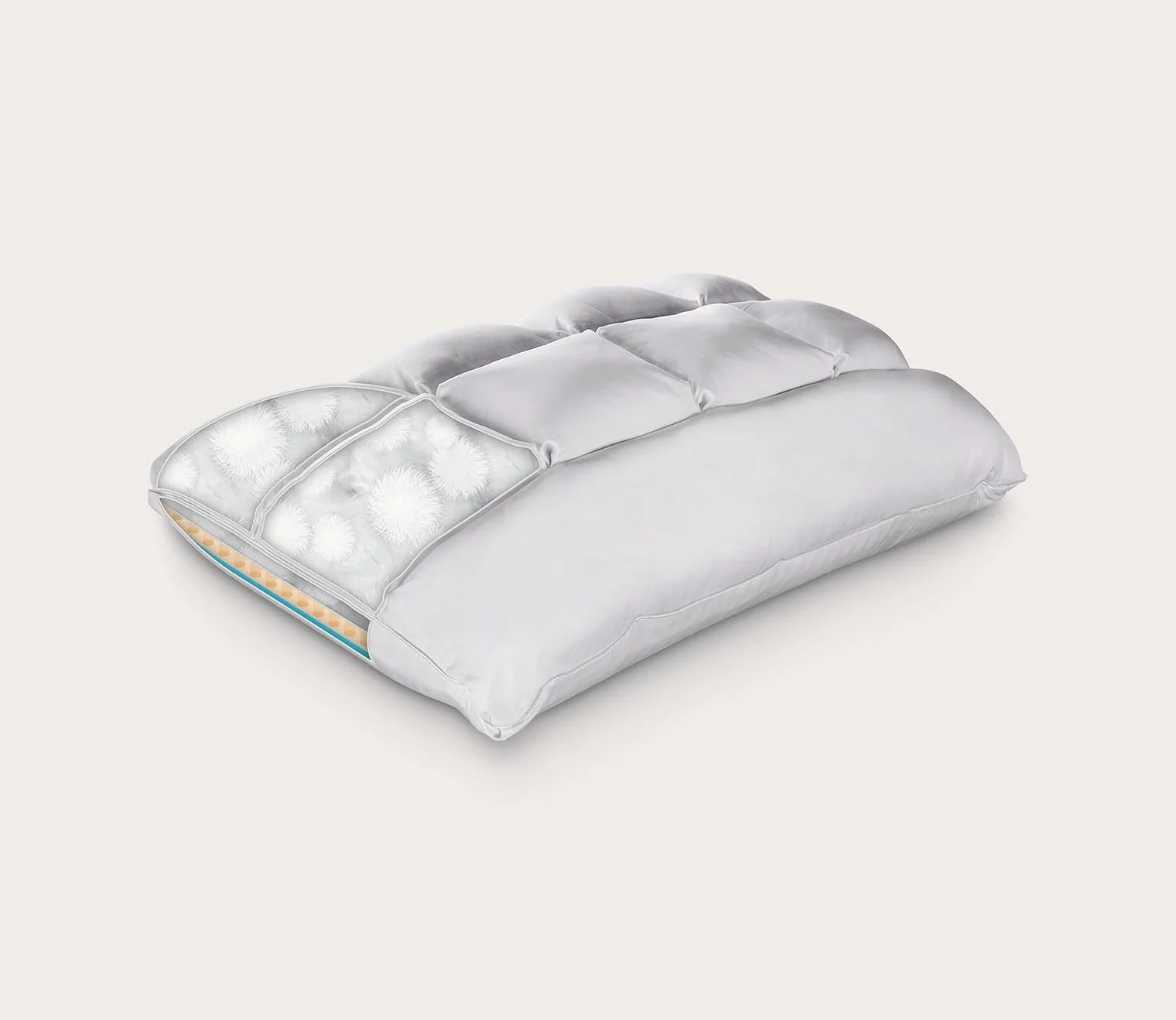 PureCare SUB-0° SoftCell Chill Select Reversible Hybrid Pillow - Image 4